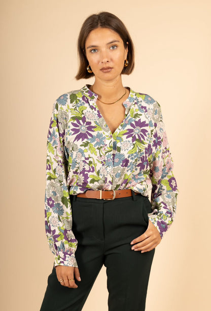 BLOUSE LILA